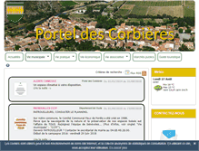 Tablet Screenshot of portel-des-corbieres.fr